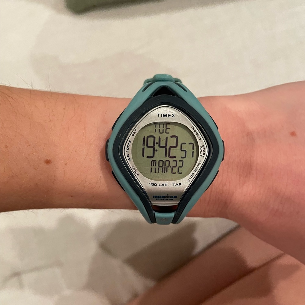 Women’s Timex Ironman triathlon watch